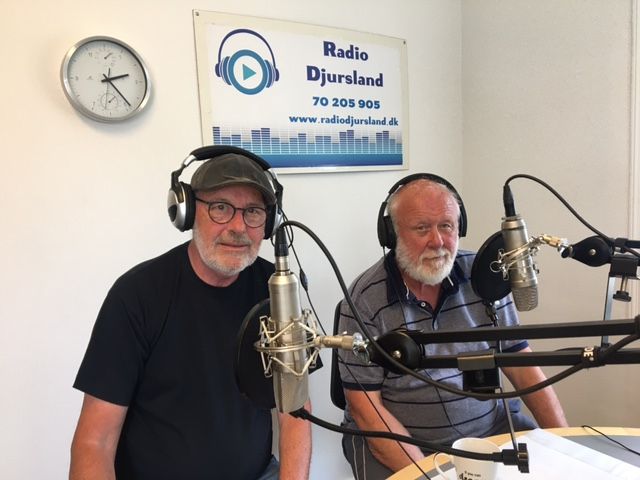 Besøg på Radio Djursland den 17. juni 2021